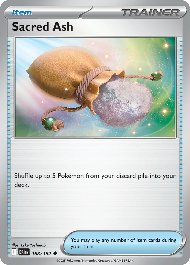 Sacred Ash - 168/182 - - DESTINED RIVALS - Pokemon - Uncommon | AA40-44