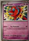 Deoxys - 033/086 - - CHAOS RISING - Pokemon - Uncommon | AA23-43