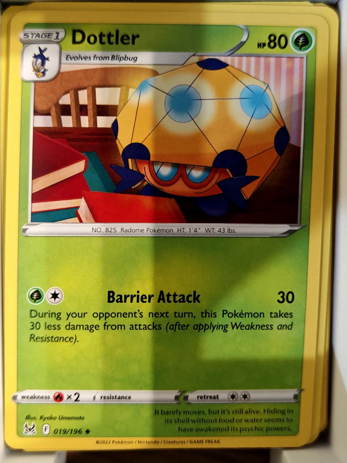 Dottler - 019/196 - - LOST ORIGIN - Pokemon - Uncommon | AA73-45