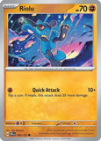 Riolu - 050/131 - Reverse Holo - PRISMATIC EVOLUTIONS - Pokemon - | AA18-78