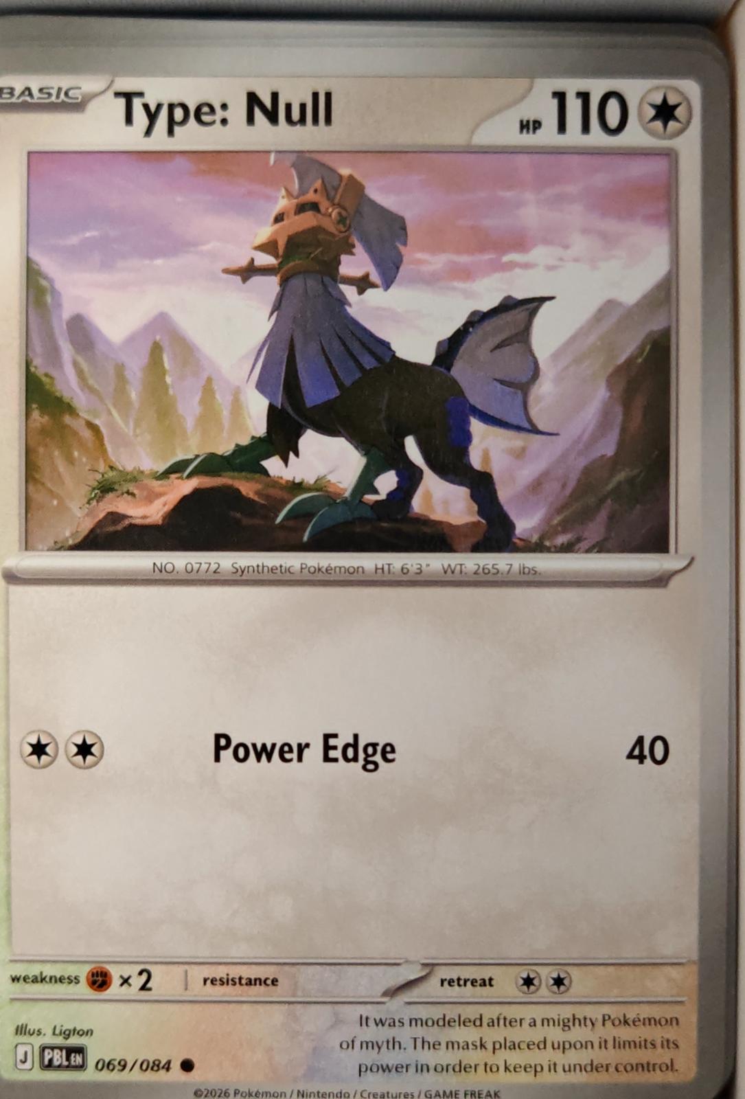 Type: Null - 069/084 - - PITCH BLACK - Pokemon - Common | AA38-49