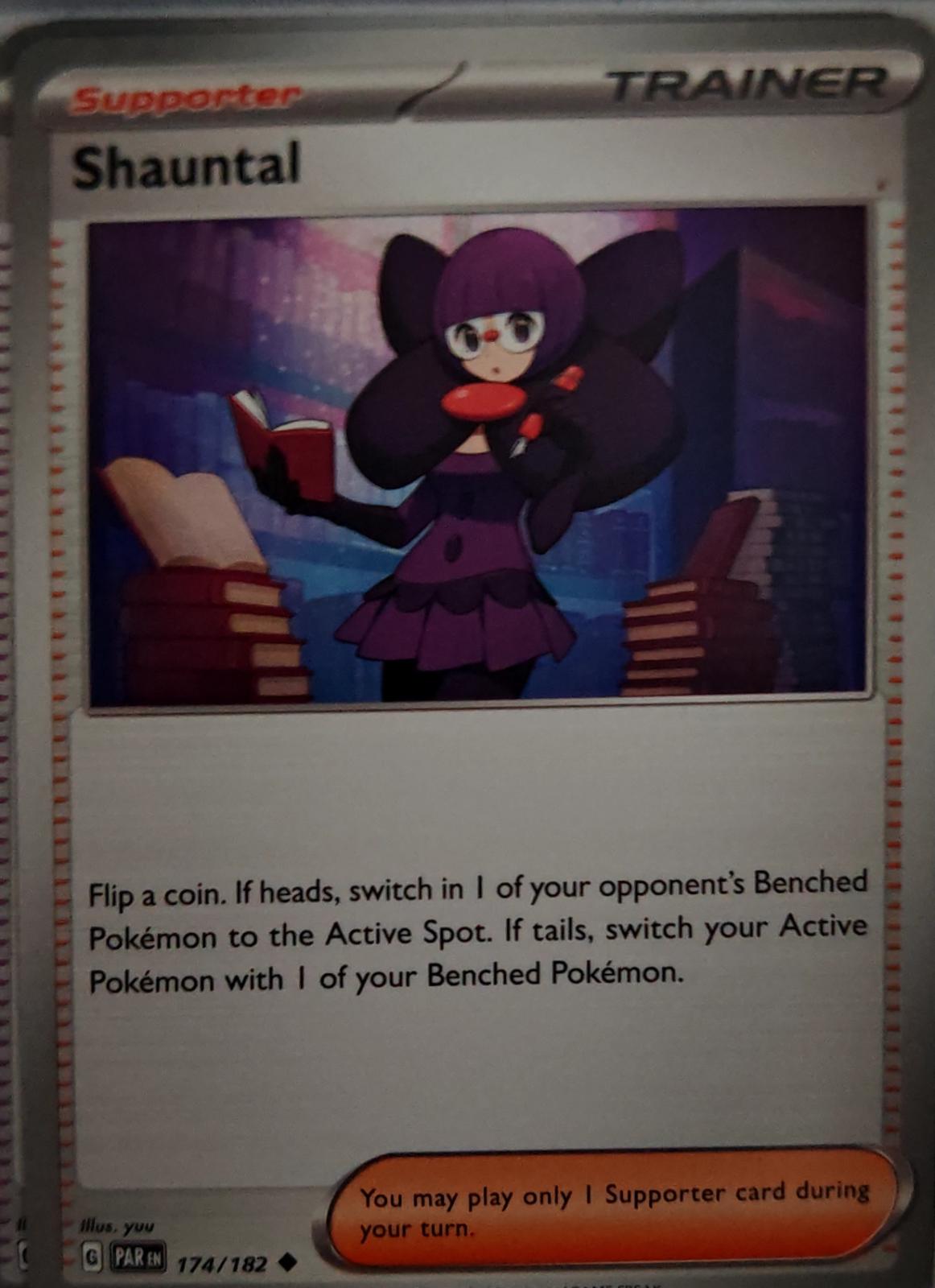 Shauntal - 174/182 - - PARADOX RIFT - Pokemon - Uncommon | AA40-55
