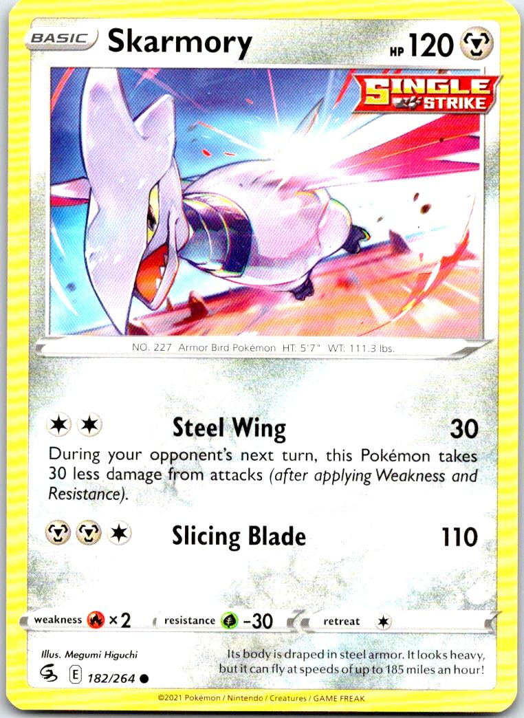 Skarmory - 182/264 - - FUSION STRIKE - Pokemon - Common | AB40-1