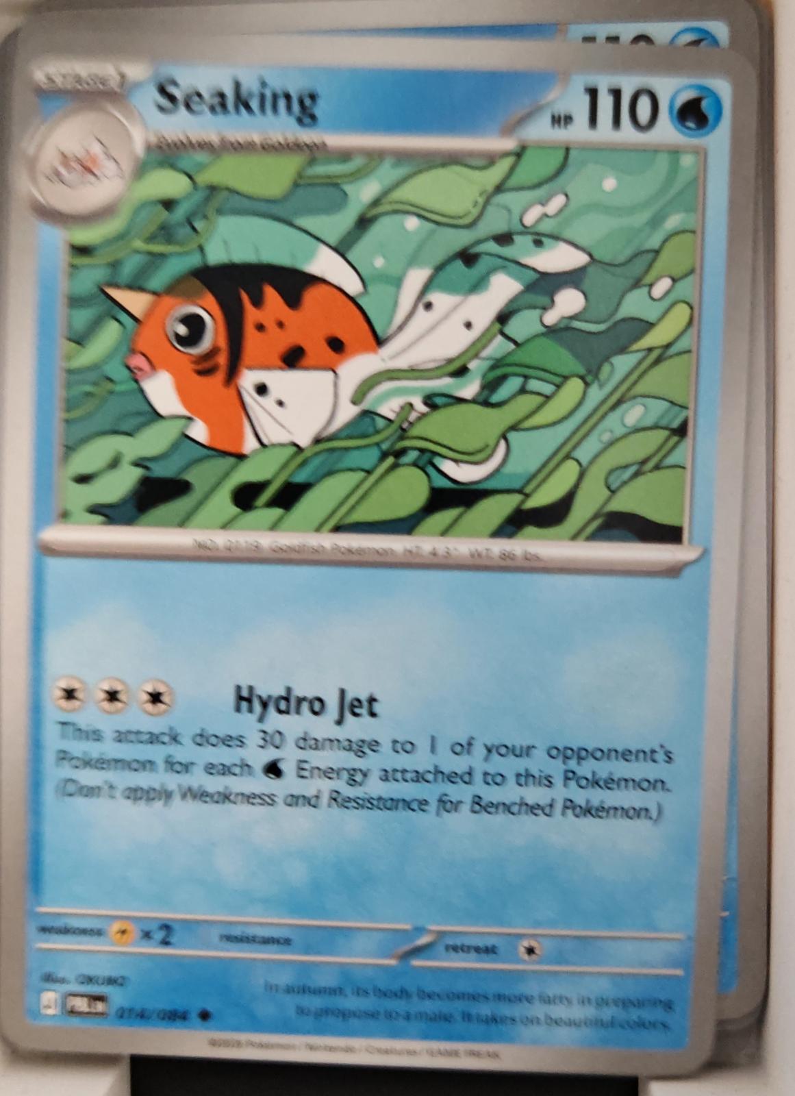 Seaking - 014/084 - - PITCH BLACK - Pokemon - Uncommon | AA28-16