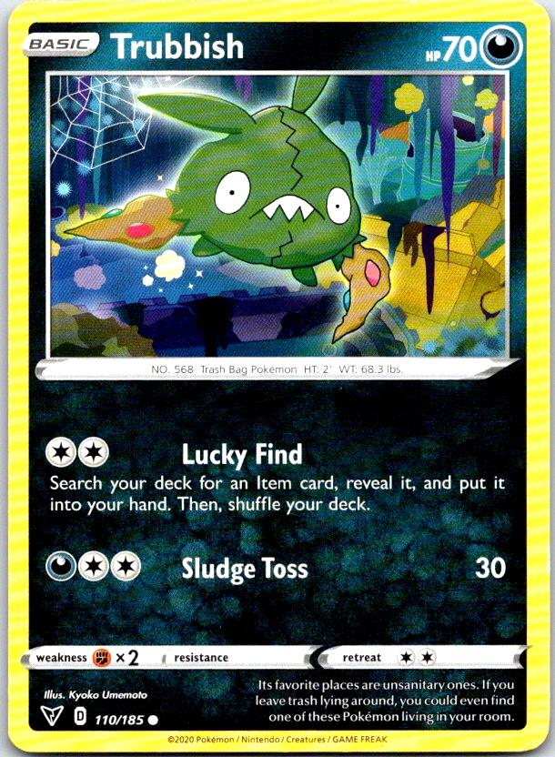 Trubbish - 110/185 - - VIVID VOLTAGE - Pokemon - Common | AC18-23