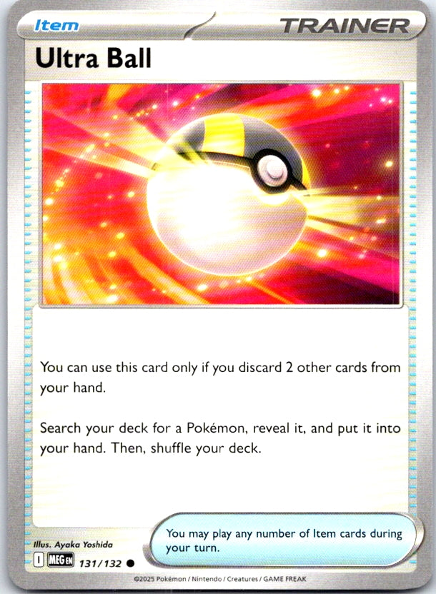 Ultra Ball - 131/132 - - MEGA EVOLUTION - Pokemon - Common | AC23-2