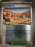 Fossil Quarry - 076/084 - Reverse Holo - PITCH BLACK - Pokemon - | AA15-12