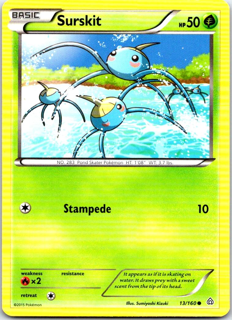 Surskit - 13/160 - - PRIMAL CLASH - Pokemon - Common | AB76-44