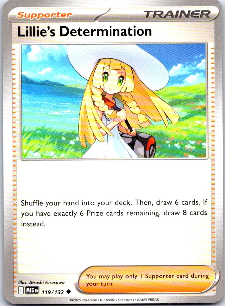 Lillie's Determination - 119/132 - - MEGA EVOLUTION - Pokemon - | AB22-51