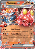 Magcargo ex - 029/167 - Holo - TWILIGHT MASQUERADE - Pokemon - | AA37-46