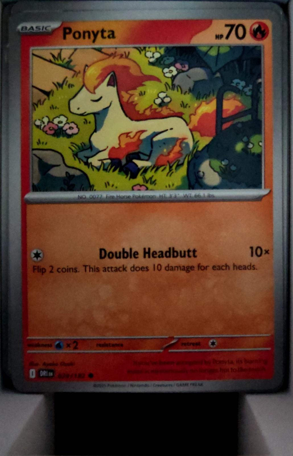 Ponyta - 029/182 - - DESTINED RIVALS - Pokemon - Common | AA51-44