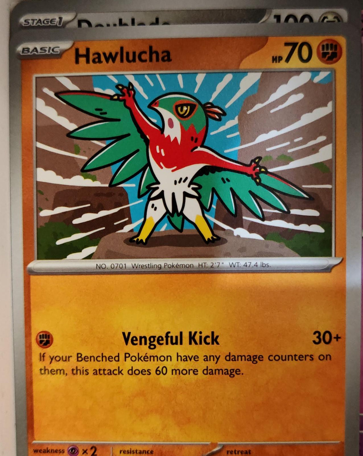 Hawlucha - 046/088 - - PERFECT ORDER - Pokemon - Common | AA05-4