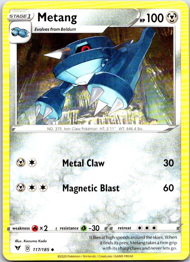 Metang - 117/185 - - VIVID VOLTAGE - Pokemon - Uncommon | AB09-5