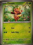 Chespin - 005/086 - - CHAOS RISING - Pokemon - Common | AA08-79
