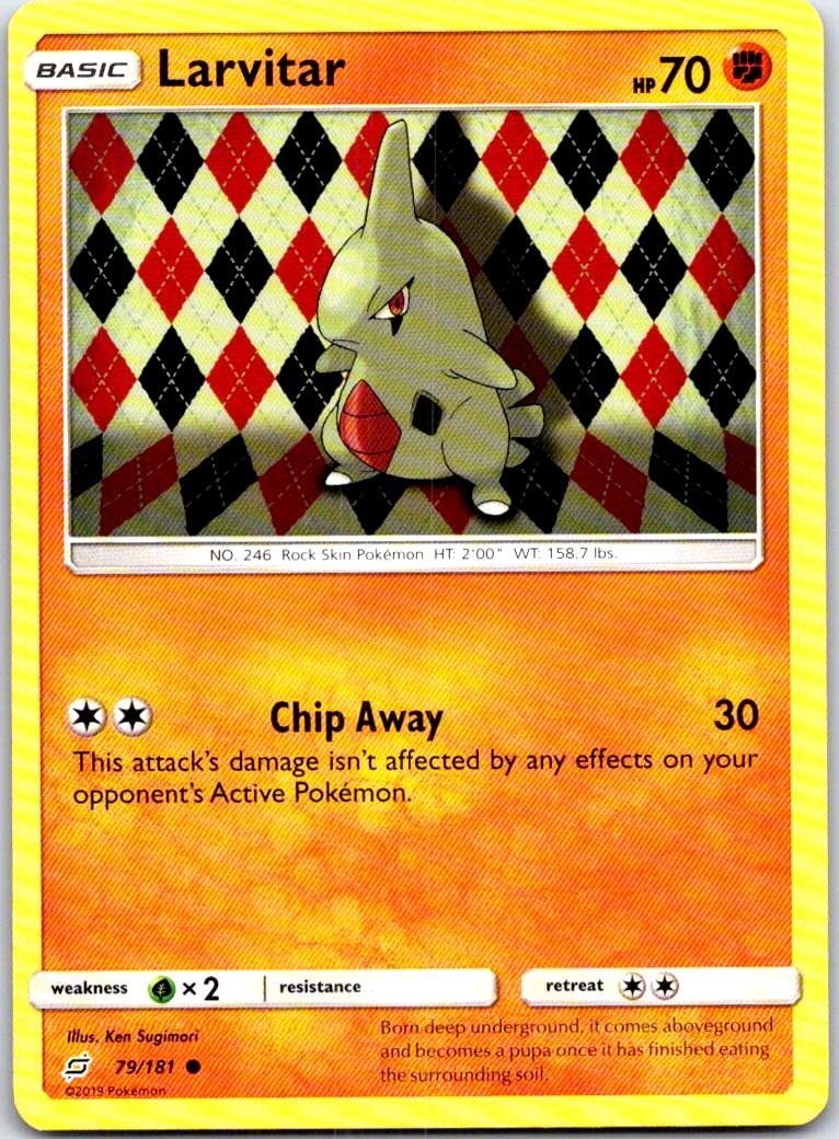 Larvitar - 79/181 - - TEAM UP - Pokemon - Common | AB64-46