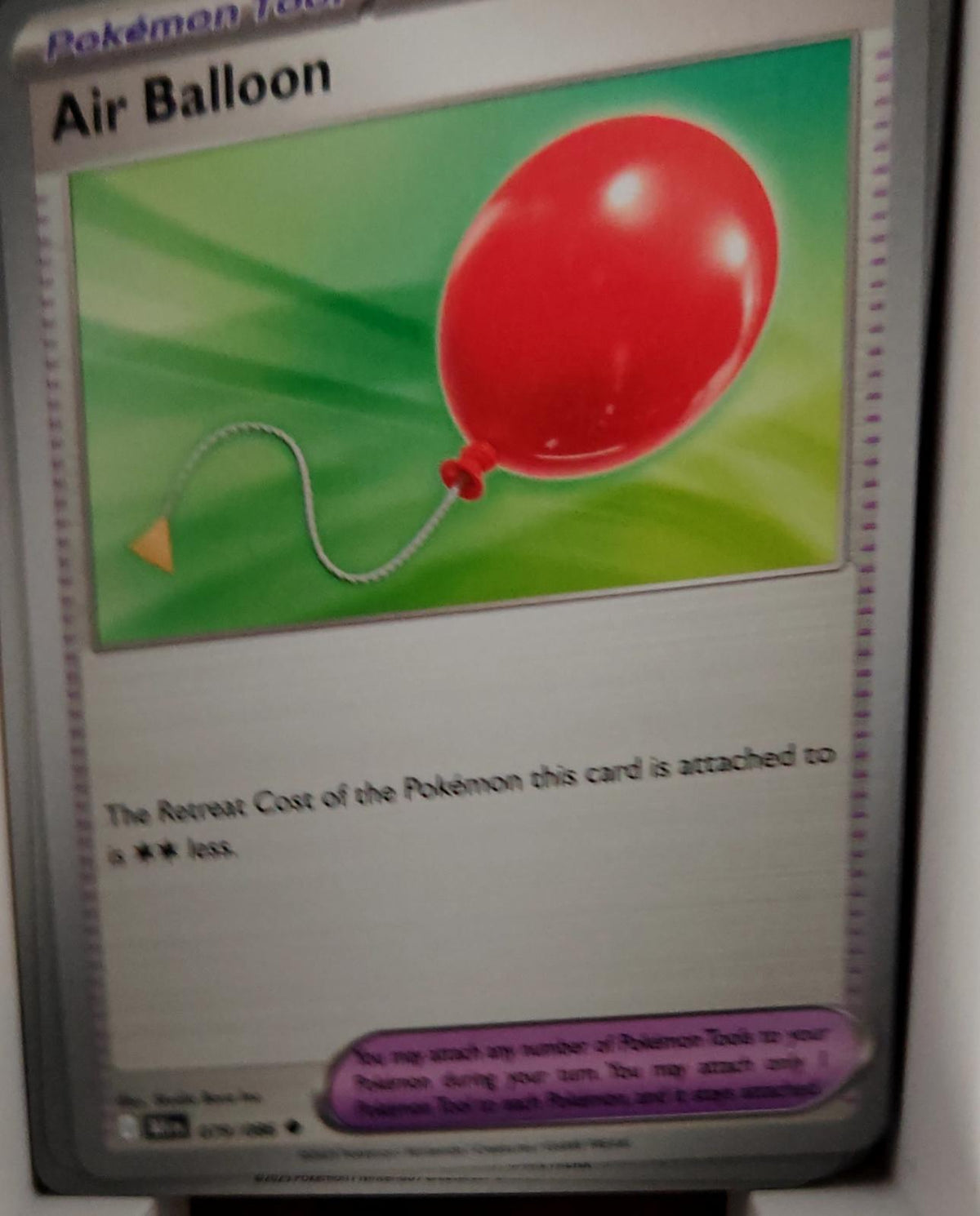 Air Balloon - 079/086 - - BLACK BOLT - Pokemon - Uncommon | AA41-94