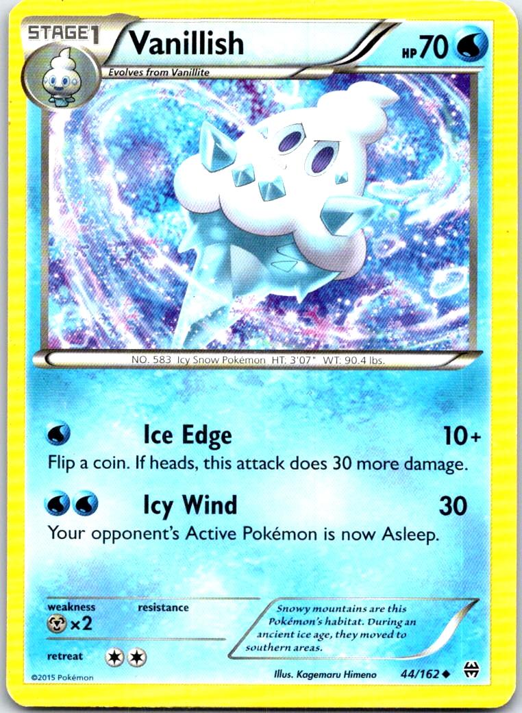 Vanillish - 44/162 - - BREAKTHROUGH - Pokemon - Uncommon | AB61-38
