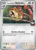 Team Rocket's Raticate - 148/182 - - DESTINED RIVALS - Pokemon - | AA52-41