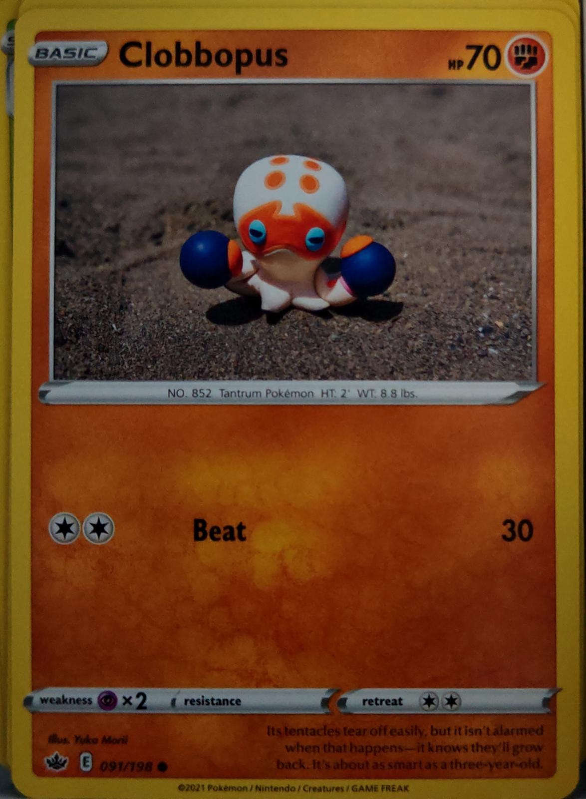 Clobbopus - 091/198 - - CHILLING REIGN - Pokemon - Common | AA58-12