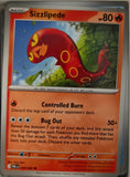 Sizzlipede - 009/084 - - PITCH BLACK - Pokemon - Common | AA28-25