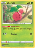 Cherubi - 012/172 - Reverse Holo - BRILLIANT STARS - Pokemon - Common | AA22-67