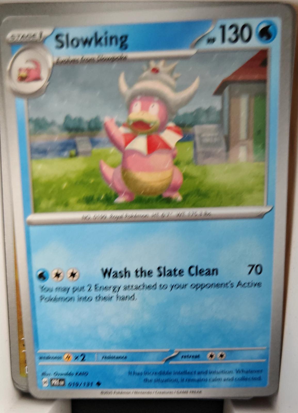 Slowking - 019/131 - - PRISMATIC EVOLUTIONS - Pokemon - Uncommon | AA27-71