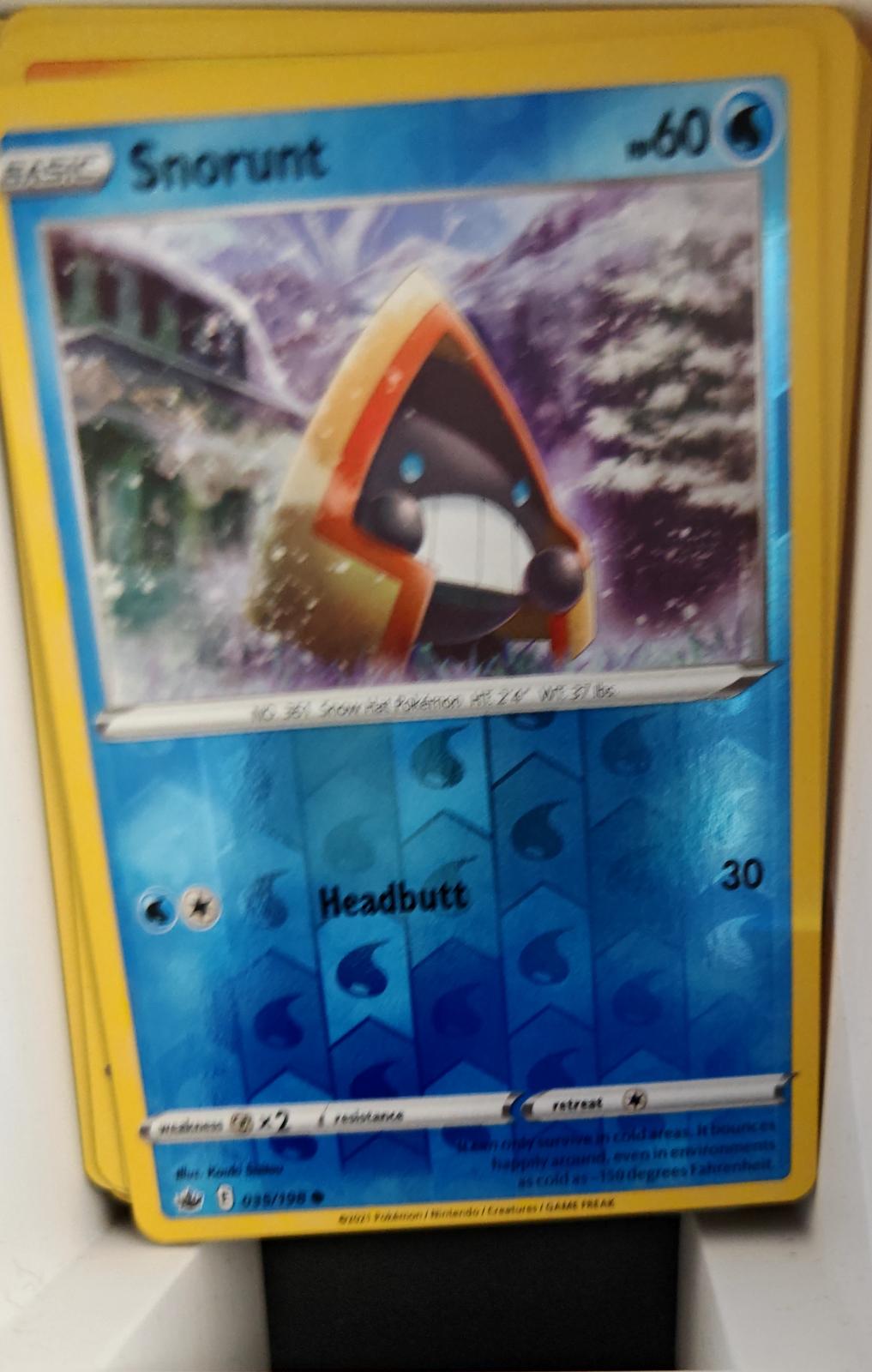 Snorunt - 035/198 - Reverse Holo - CHILLING REIGN - Pokemon - Common | AA22-62
