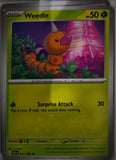Weedle - 001/086 - - CHAOS RISING - Pokemon - Common | AA63-4