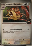 Team Rocket's Raticate - 148/182 - - DESTINED RIVALS - Pokemon - | AA12-29