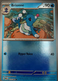 Brionne - 019/084 - Reverse Holo - PITCH BLACK - Pokemon - Common | AA35-20