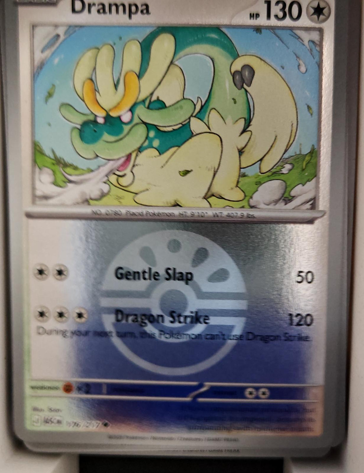 Drampa (Friend Ball) - 176/217 - Reverse Holo - ASCENDED HEROES - Pokemon - | AA19-53