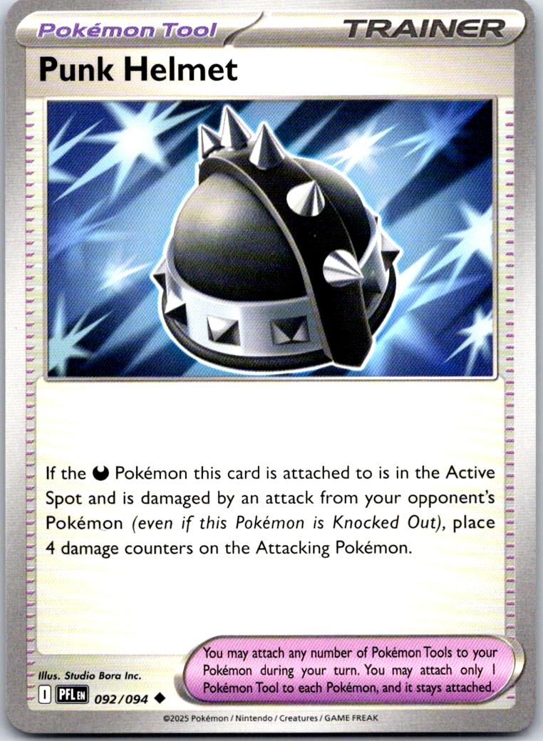 Punk Helmet - 092/094 - - PHANTASMAL FLAMES - Pokemon - Uncommon | AA118-27