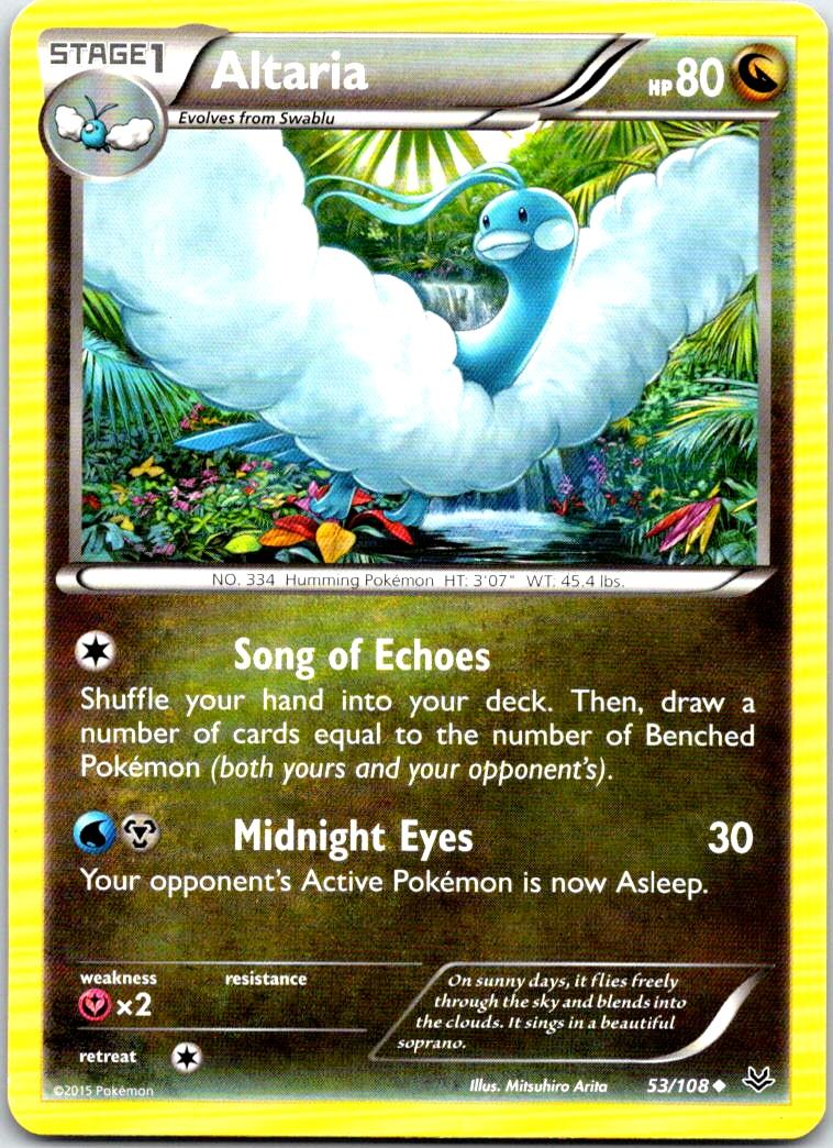 Altaria - 53/108 - - ROARING SKIES - Pokemon - Uncommon | AB73-30