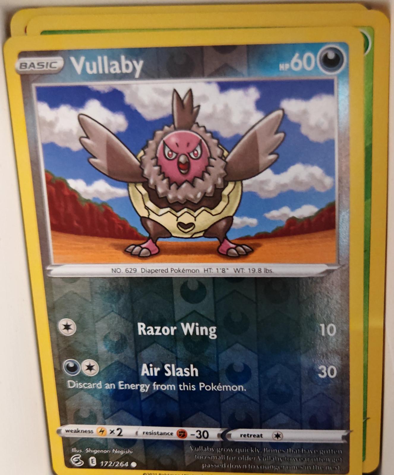 Vullaby - 172/264 - Reverse Holo - FUSION STRIKE - Pokemon - Common | AA22-44