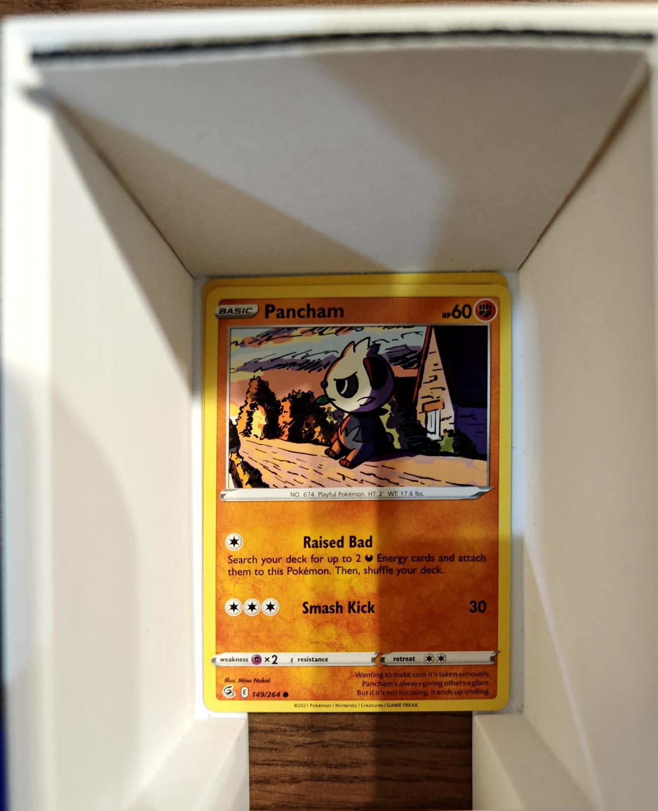 Pancham - 149/264 - - FUSION STRIKE - Pokemon - Common | AA67-2