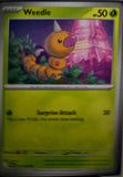 Weedle - 001/086 - - CHAOS RISING - Pokemon - Common | AA53-48