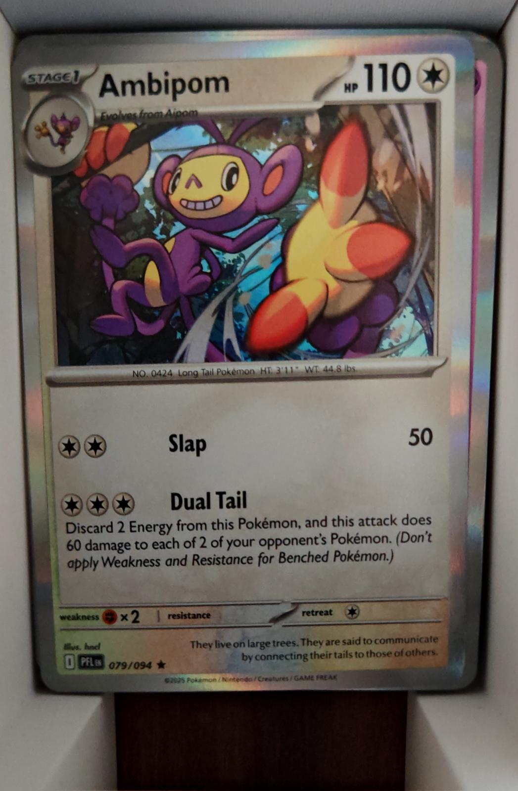 Ambipom - 079/094 - Holo - PHANTASMAL FLAMES - Pokemon - Rare | AA55-26