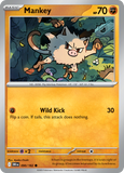 Mankey - 090/182 - - DESTINED RIVALS - Pokemon - Common | AA52-15