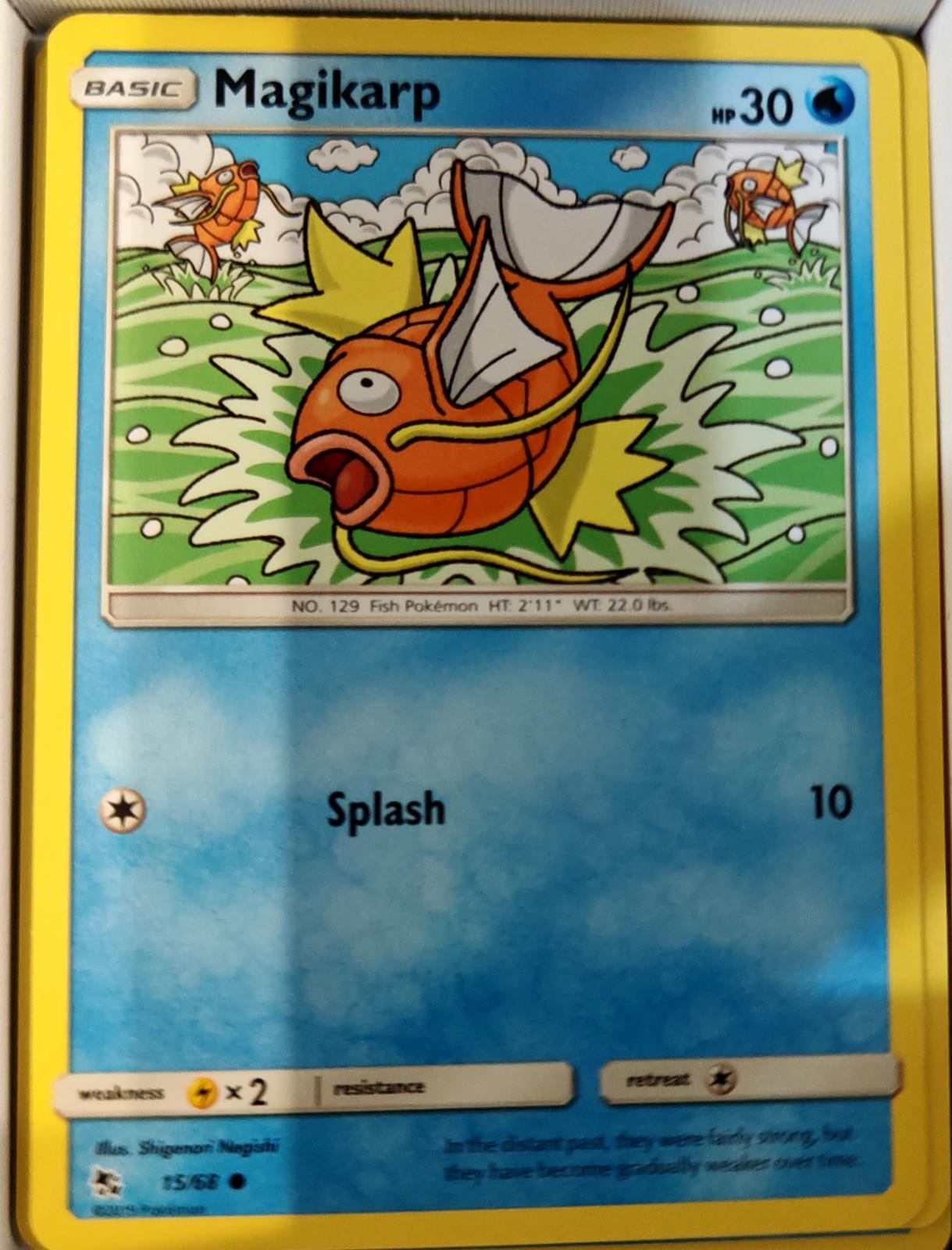 Magikarp - 15/68 - - HIDDEN FATES - Pokemon - Common | AA68-19
