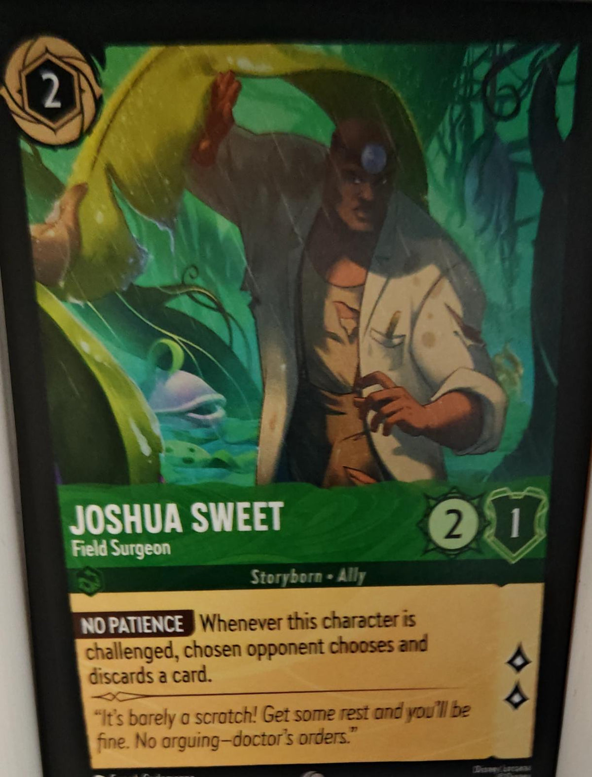 Joshua Sweet - Field Surgeon - 88/204 - - WILDS UNKNOWN - Lorcana - | LAA03-13