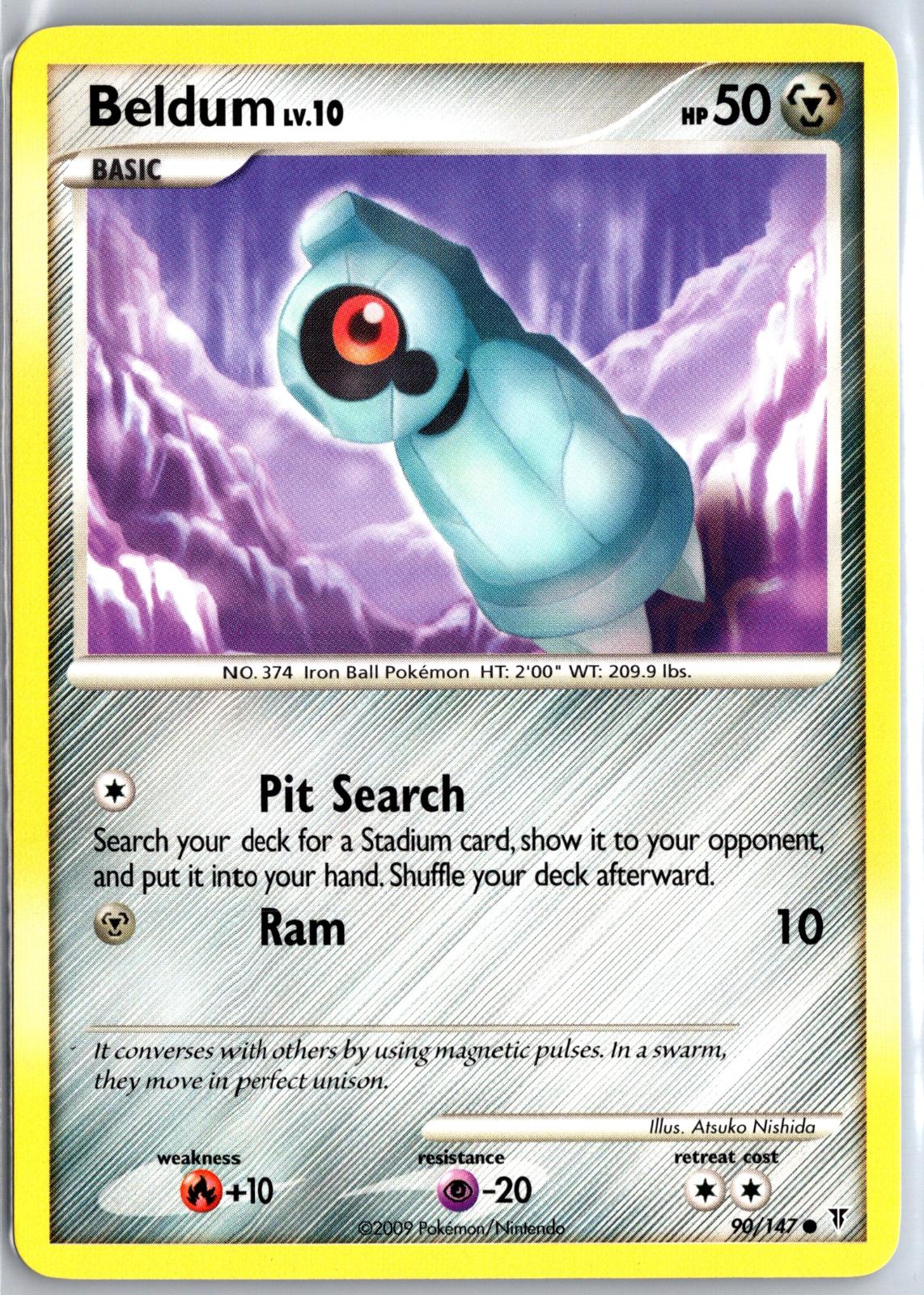 Beldum - 90/147 - - SUPREME VICTORS - Pokemon - Common | AB05-27