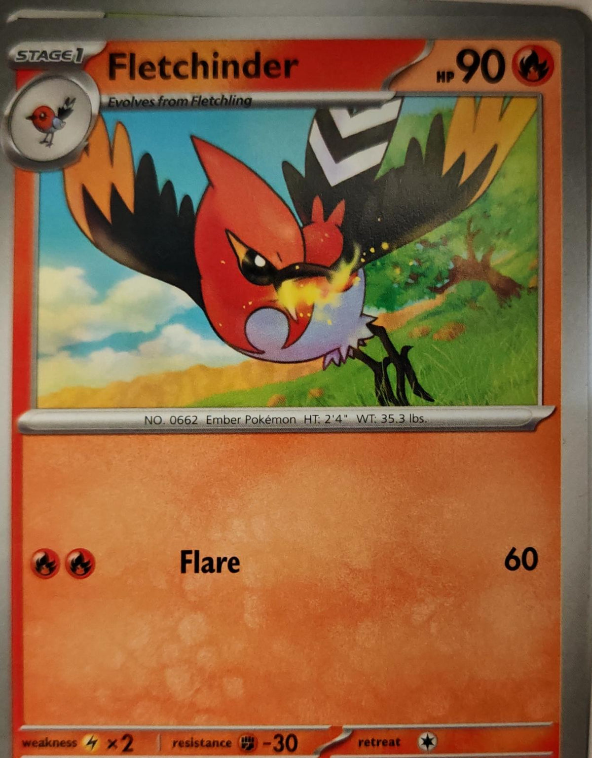 Fletchinder - 013/088 - - PERFECT ORDER - Pokemon - Common | AA09-3