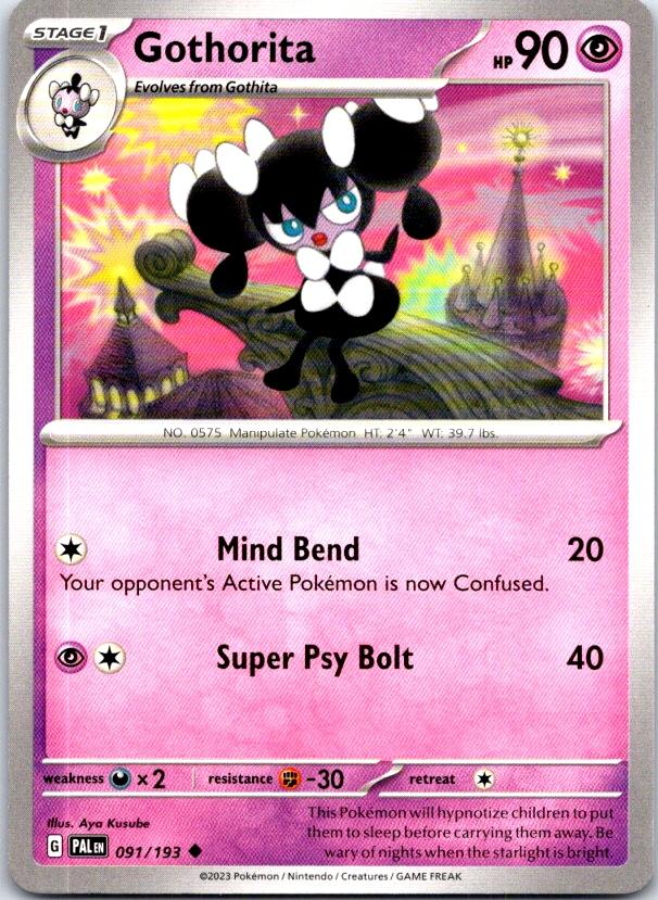 Gothorita - 091/193 - - PALDEA EVOLVED - Pokemon - Uncommon | AC02-12