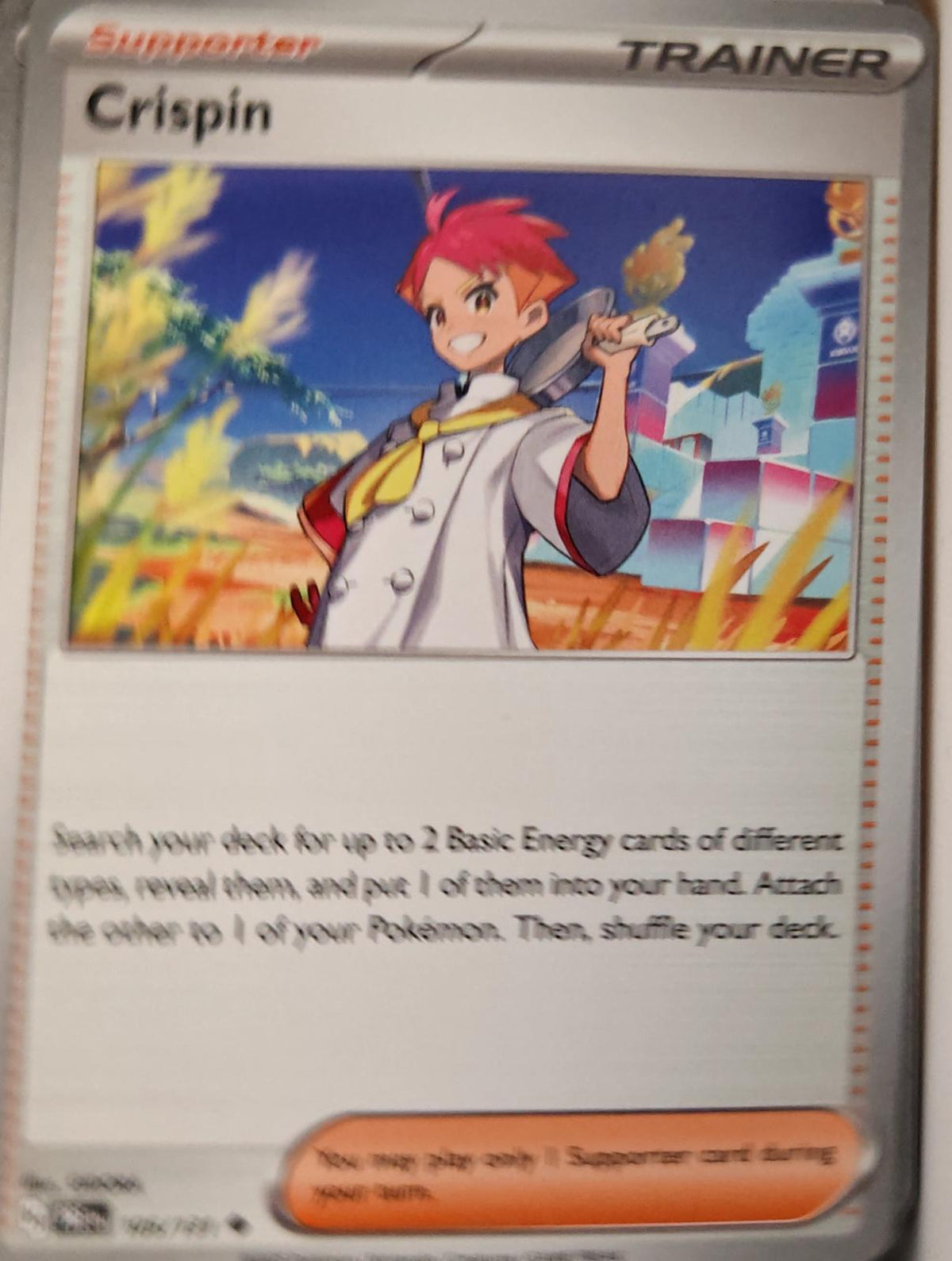 Crispin - 105/131 - - PRISMATIC EVOLUTIONS - Pokemon - Uncommon | AA29-28