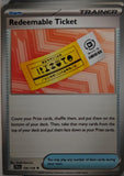 Redeemable Ticket - 156/159 - - JOURNEY TOGETHER - Pokemon - Uncommon | AA41-100