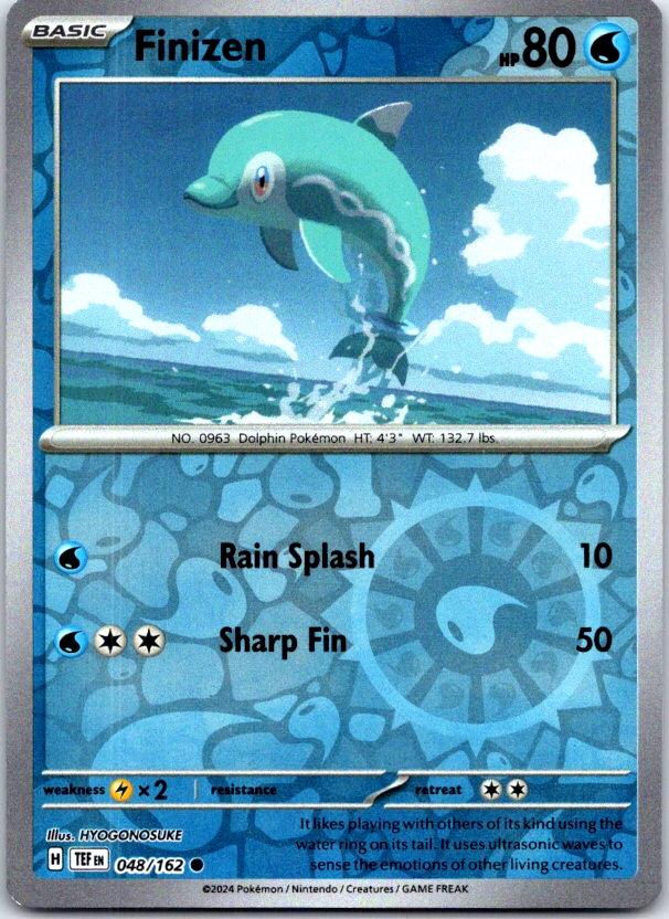 Finizen - 048/162 - Reverse Holo - TEMPORAL FORCES - Pokemon - Common | AC11-14
