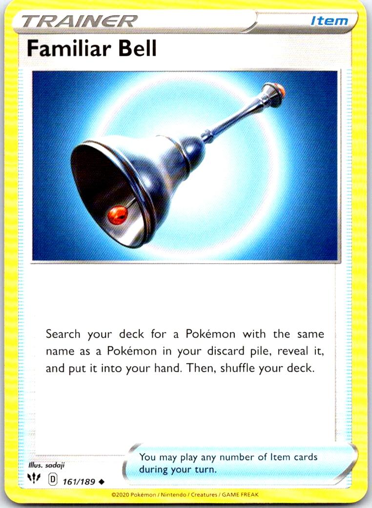 Familiar Bell - 161/189 - - DARKNESS ABLAZE - Pokemon - Uncommon | AB16-51