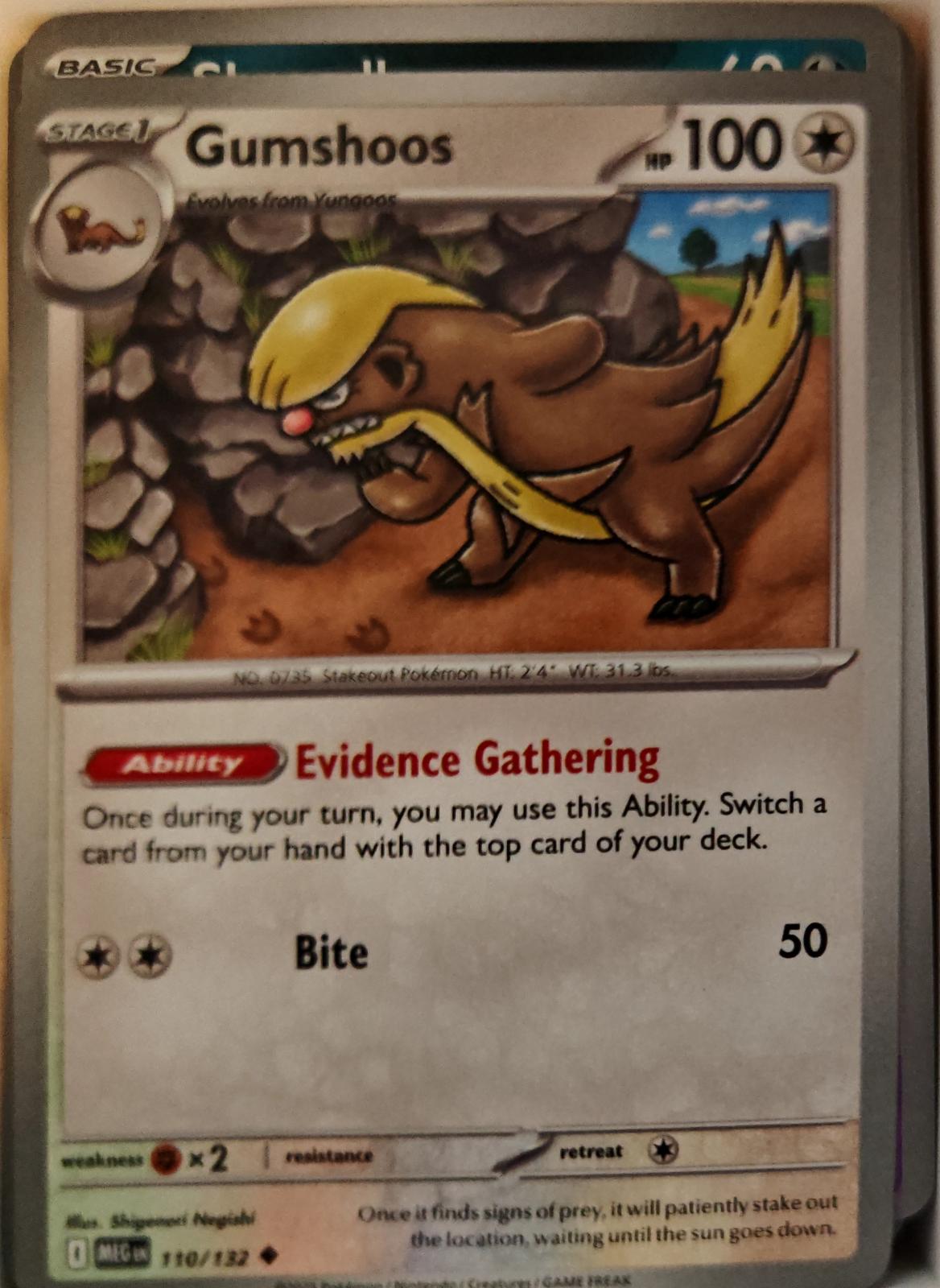 Gumshoos - 110/132 - - MEGA EVOLUTION - Pokemon - Uncommon | AA01-68