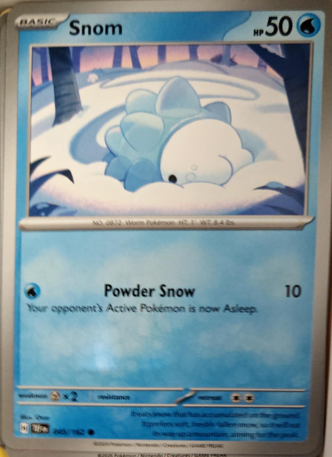 Snom - 045/162 - - TEMPORAL FORCES - Pokemon - Common | AA21-87
