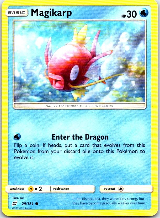 Magikarp - 29/181 - - TEAM UP - Pokemon - Common | AC14-9